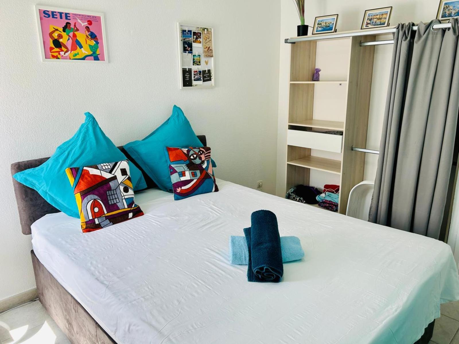 Nautilus Joli T3 Appartement Terrasse Climatisation Sète Buitenkant foto