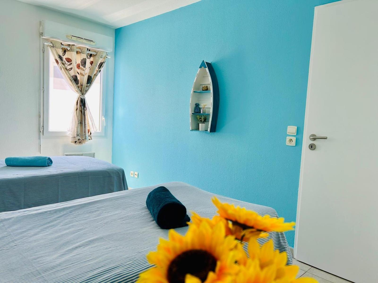 Nautilus Joli T3 Appartement Terrasse Climatisation Sète Buitenkant foto